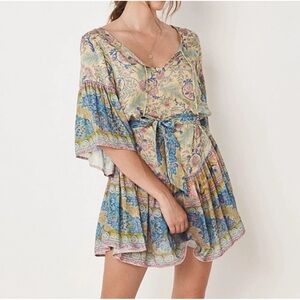 Spell and the Gypsy oasis mini dress sz xs